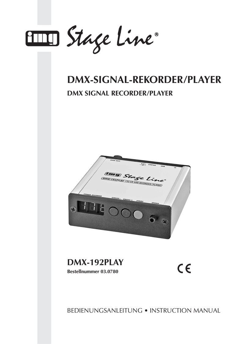 Stageline DMX-192PLAY instruction manual
