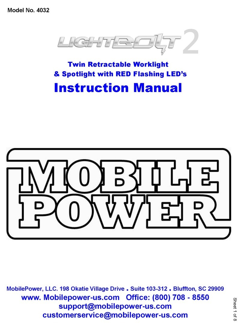 Mobile Power Lightbolt 2 instruction manual