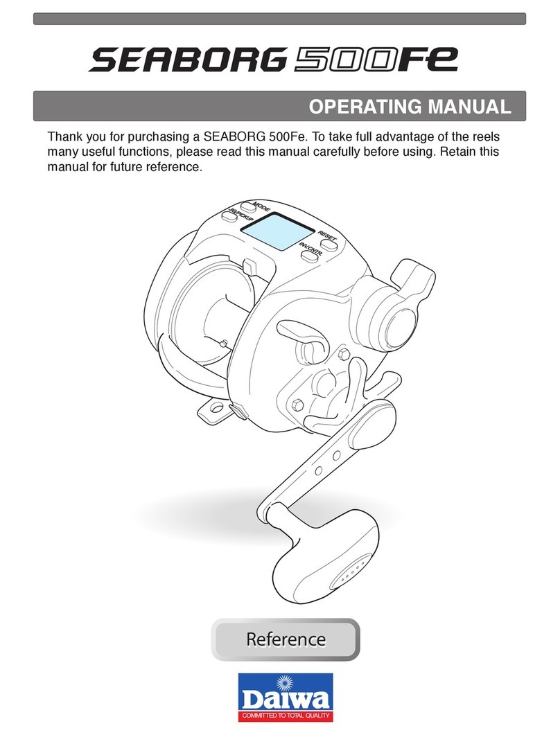 Daiwa Seaborg 500Fe operating manual