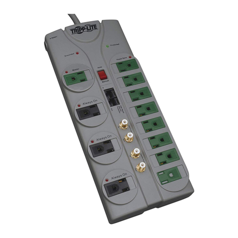 Tripp Lite TLP1210SATG User manual Tripp Lite TLP1210SATG User manual