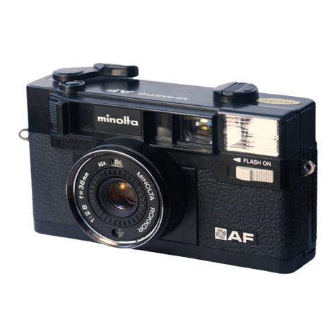 Minolta HI-Matic AF User manual Minolta HI-Matic AF User manual