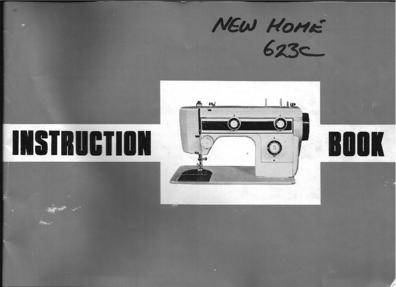 New Home 623C Instruction book