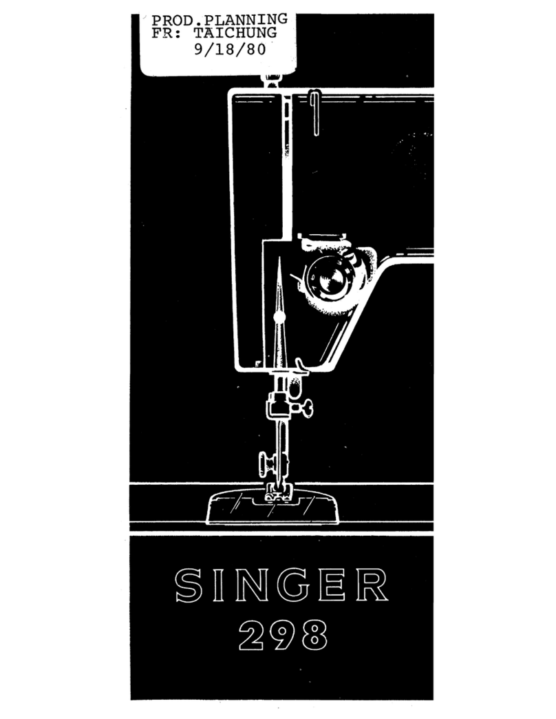 Singer 298 user manual