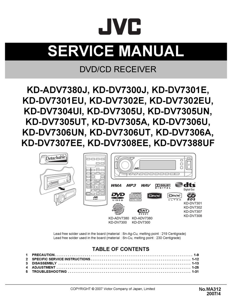 JVC KD-ADV7380J User manual