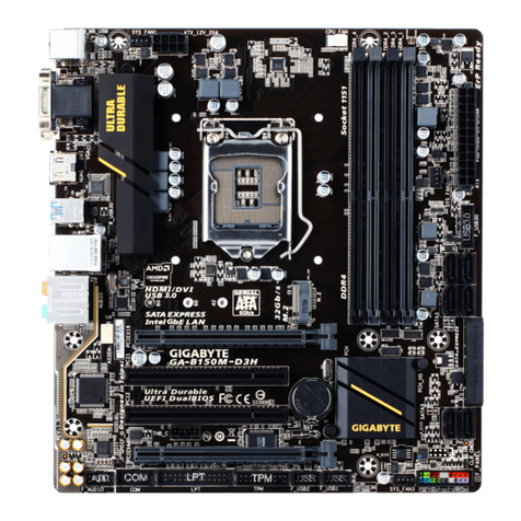 Gigabyte GA-B150M-D3H-GSM user manual