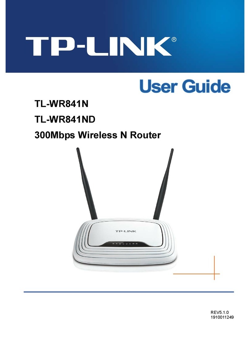 TP-Link TL-WR841N User manual
