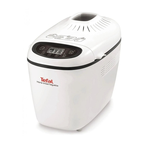 TEFAL PF6101 Home Bread Baguette User manual