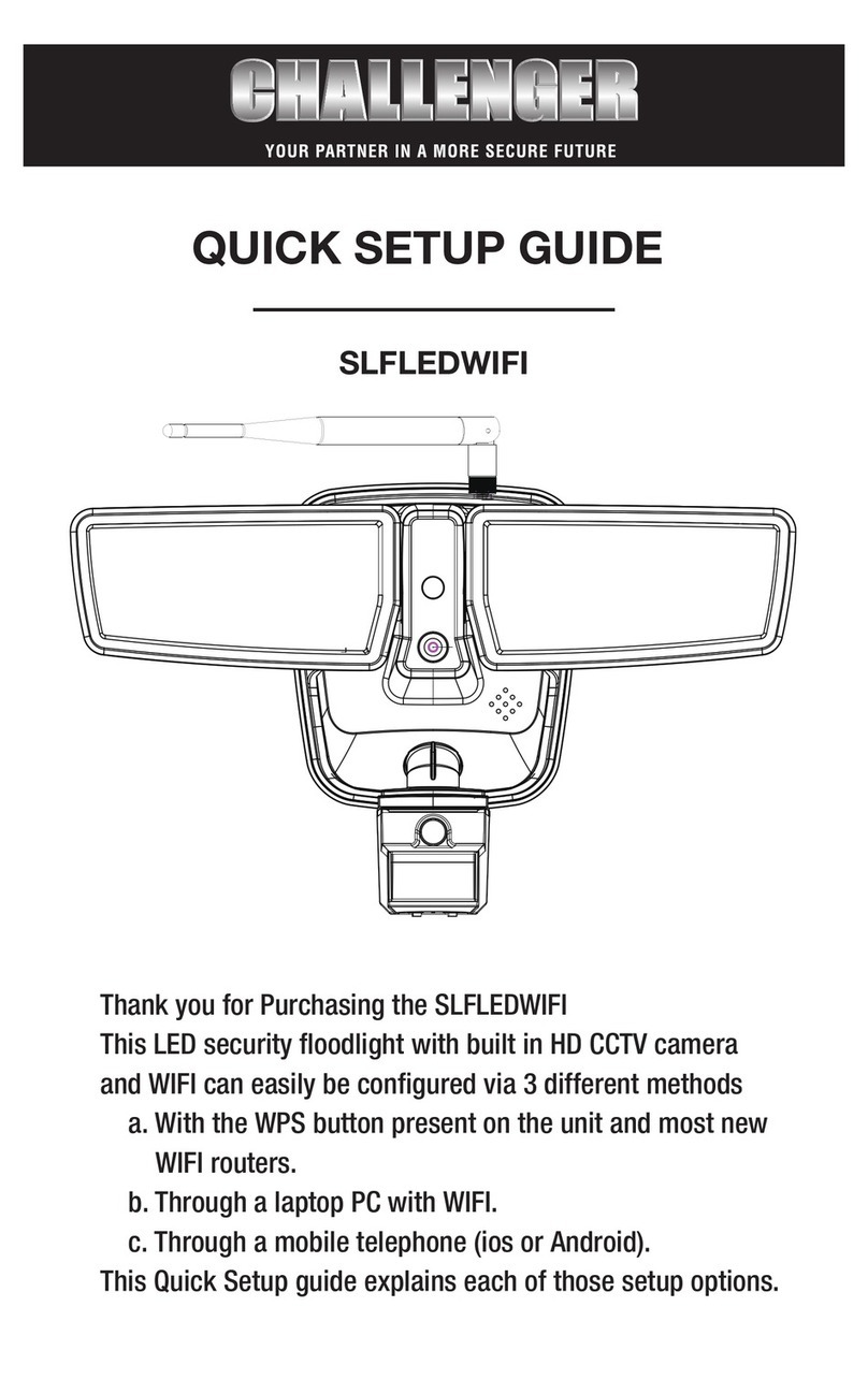 Challenger SLFLEDWIFI Quick setup guide