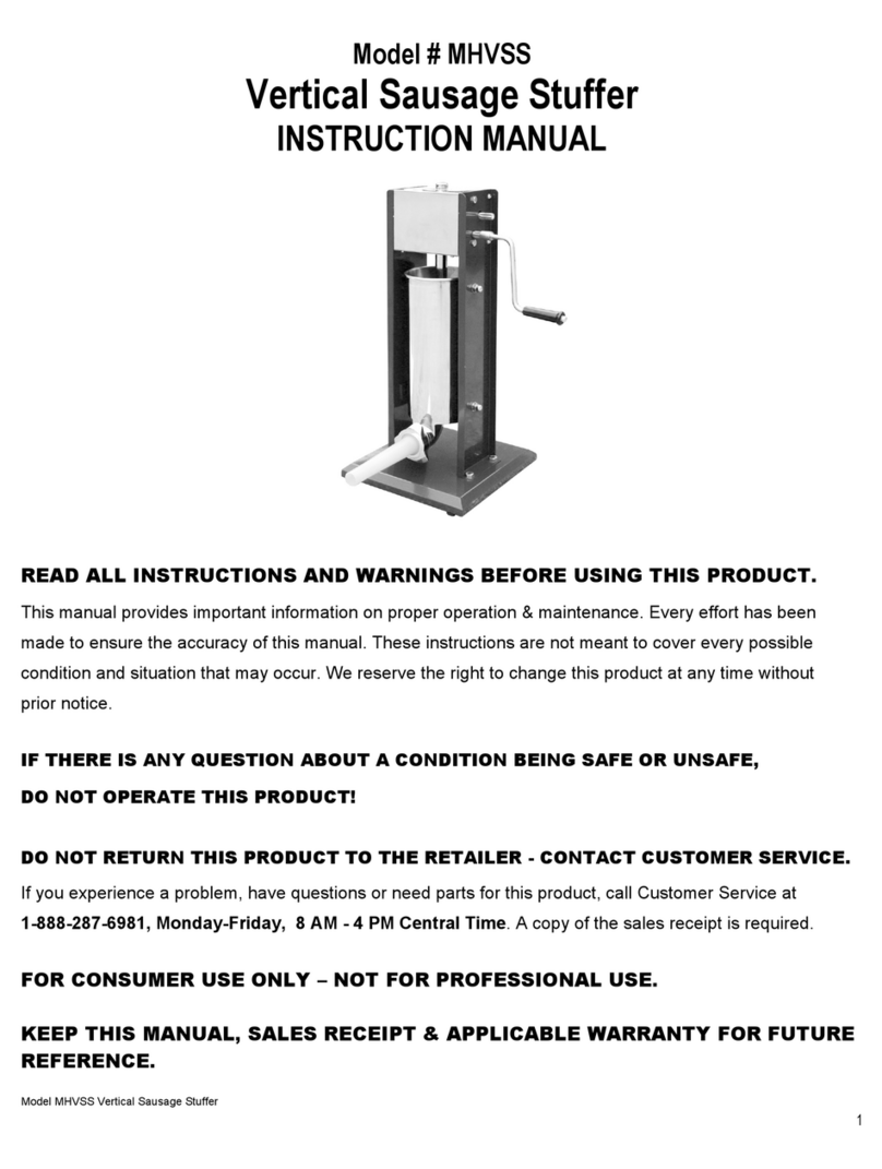 Buffalo Tools MHVSS instruction manual