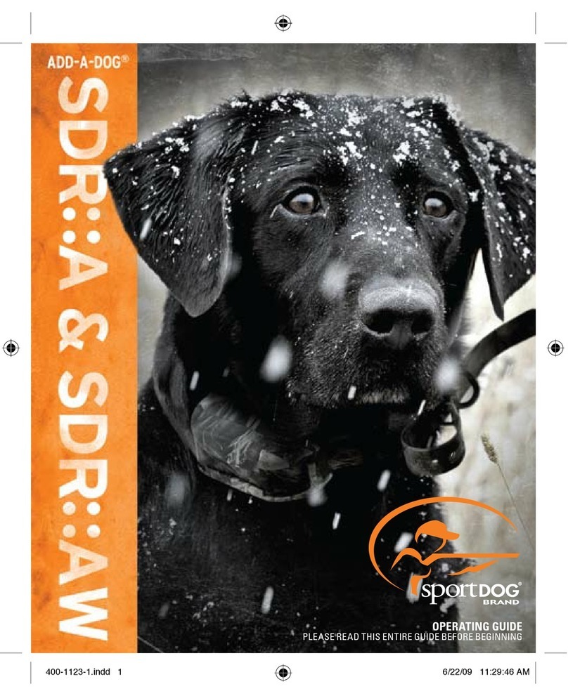SportDOG WETLANDHUNTER operating guide