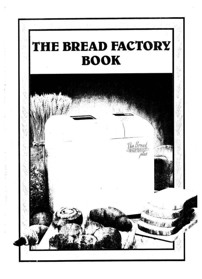 Sanyo Bread Factory Plus SBM20 Recipe book Sanyo Bread Factory Plus SBM20 Recipe book