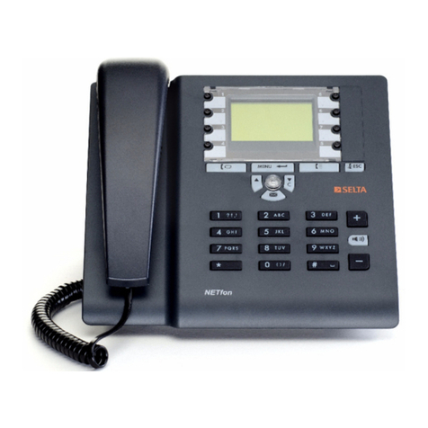 Selta NETFON 100 SIP User manual Selta NETFON 100 SIP User manual