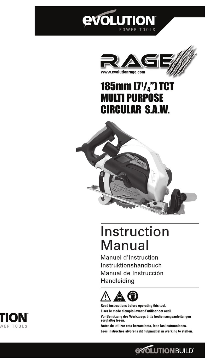 Evolution Rage 1 User manual