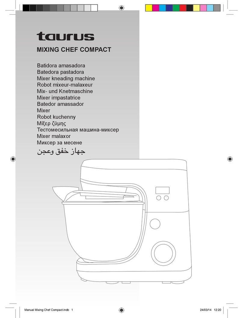 Taurus Mixing Chef Compact manual