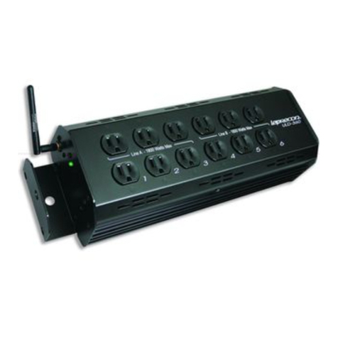 Leprecon ULD-360DMX User manual