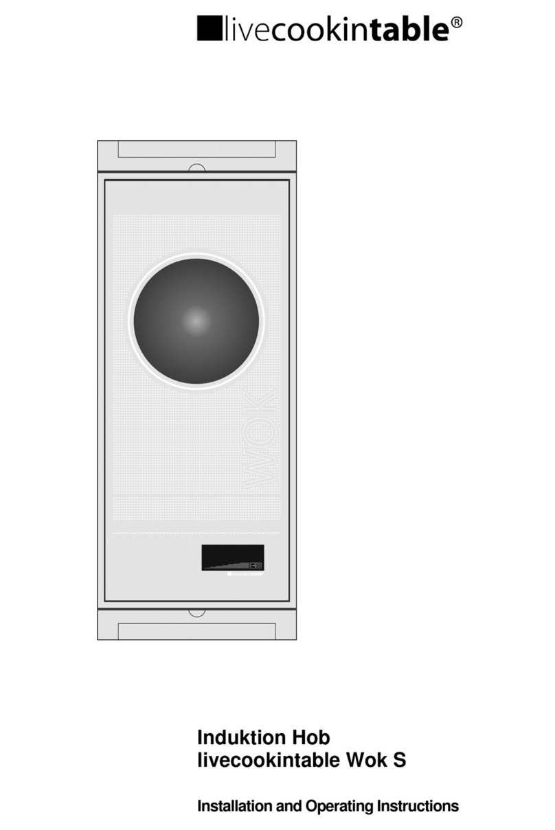 livecookintable Wok S User manual