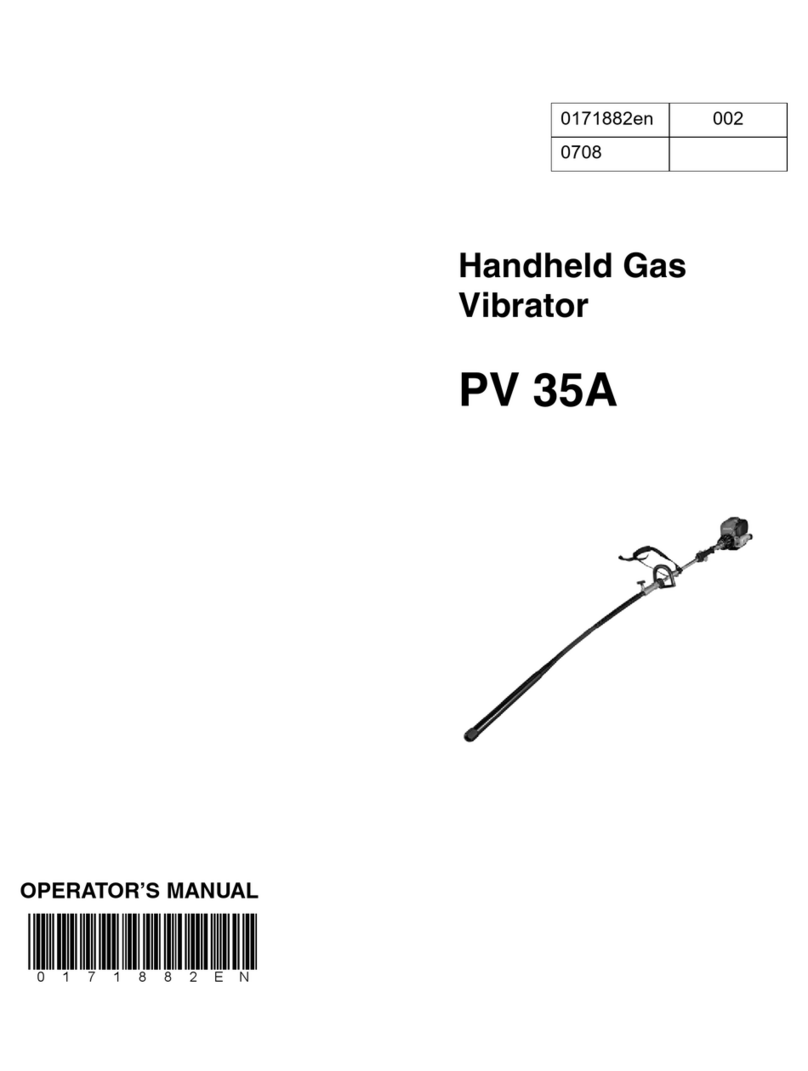 Wacker Neuson PV 35A Operator's manual
