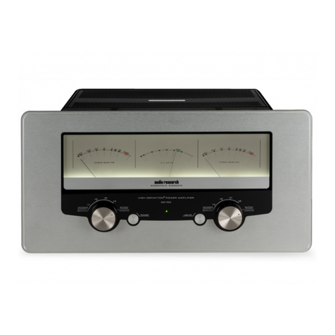 Audio Research GS150 User manual