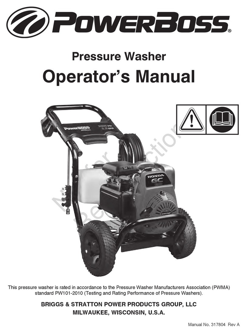 Briggs & Stratton PowerBoss User manual