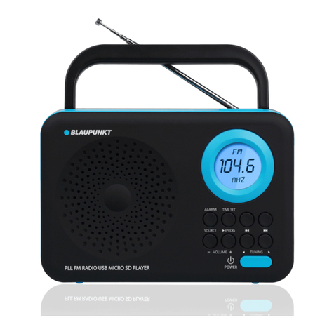 Blaupunkt PP12BK User manual