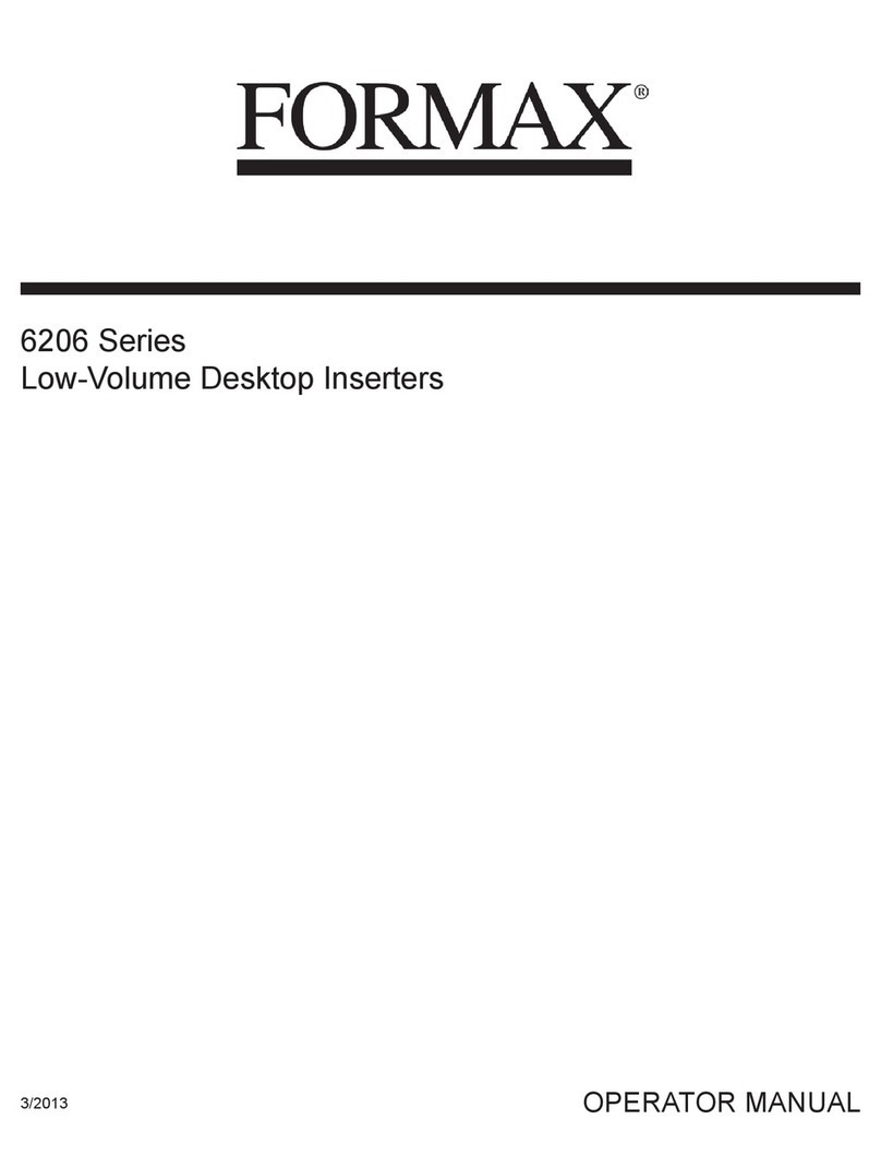 Formax 6206 Series User manual
