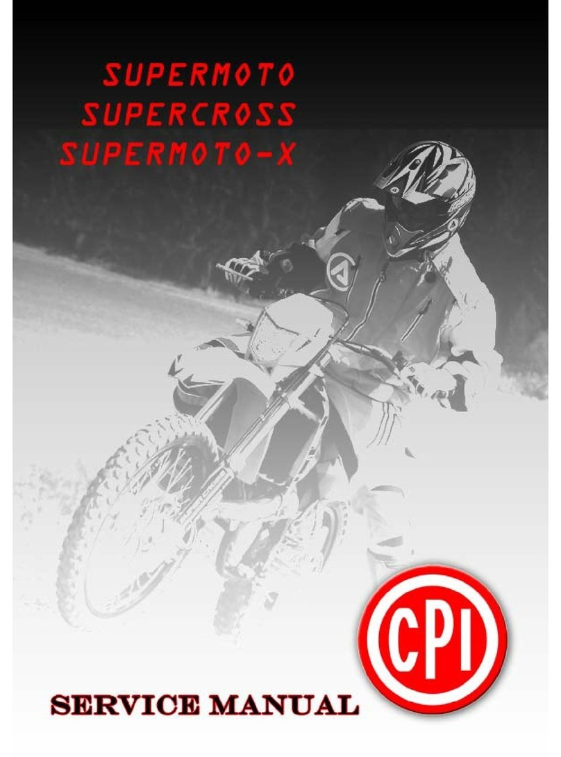CPI SuperMoto Series Service manual