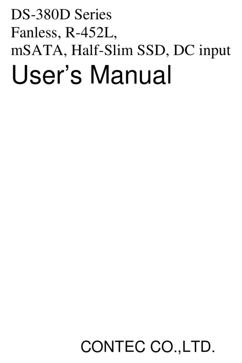 Contec DS-380D Series user manual