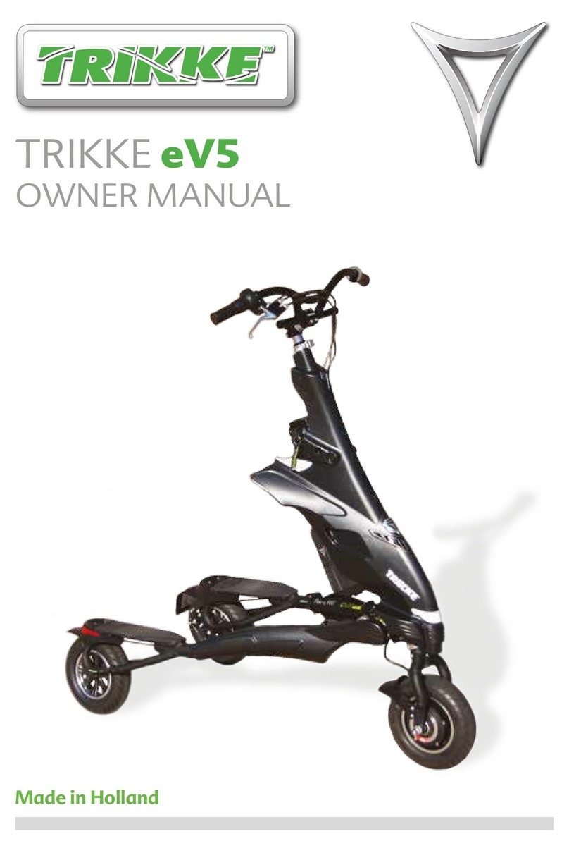 Trikke eV5 owner's manual