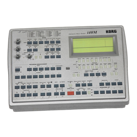 Korg i40M user guide