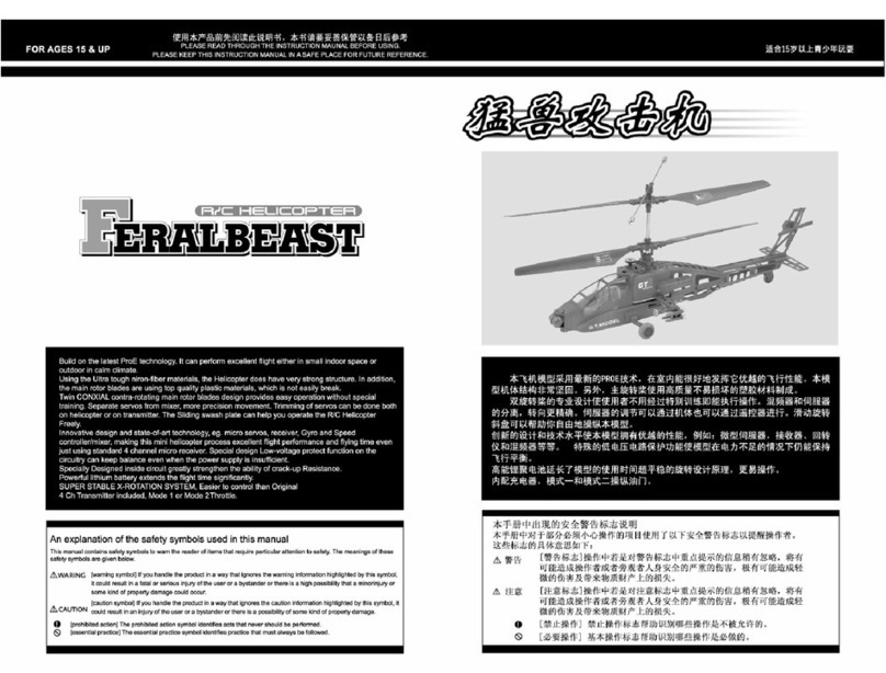 G.T. MODEL FeralBeast instruction manual