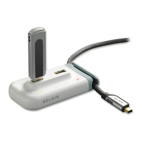 Belkin Wireless Gplus Notebook Card User manual