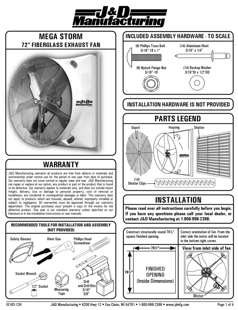 J&D MAnufacturing JD-VMSA72N instruction manual