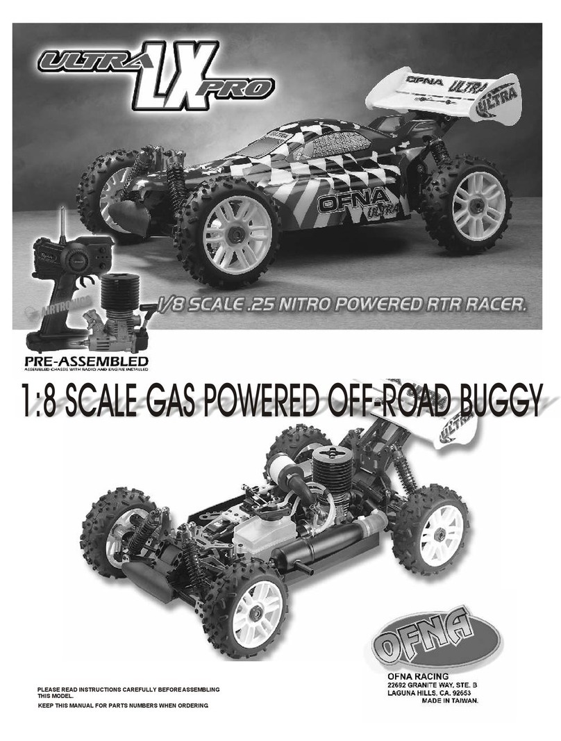 Ofna Racing Ultra LX Pro User manual Ofna Racing Ultra LX Pro User manual