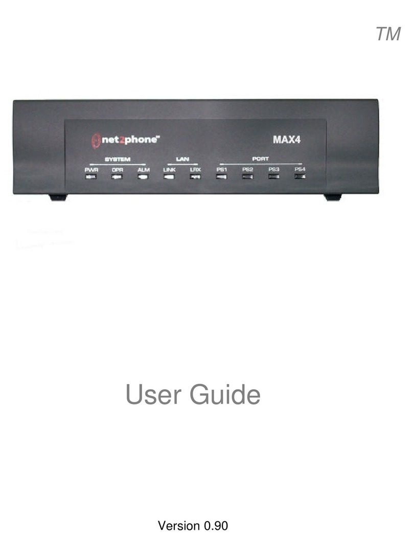 Net2Phone MAX 4 user guide