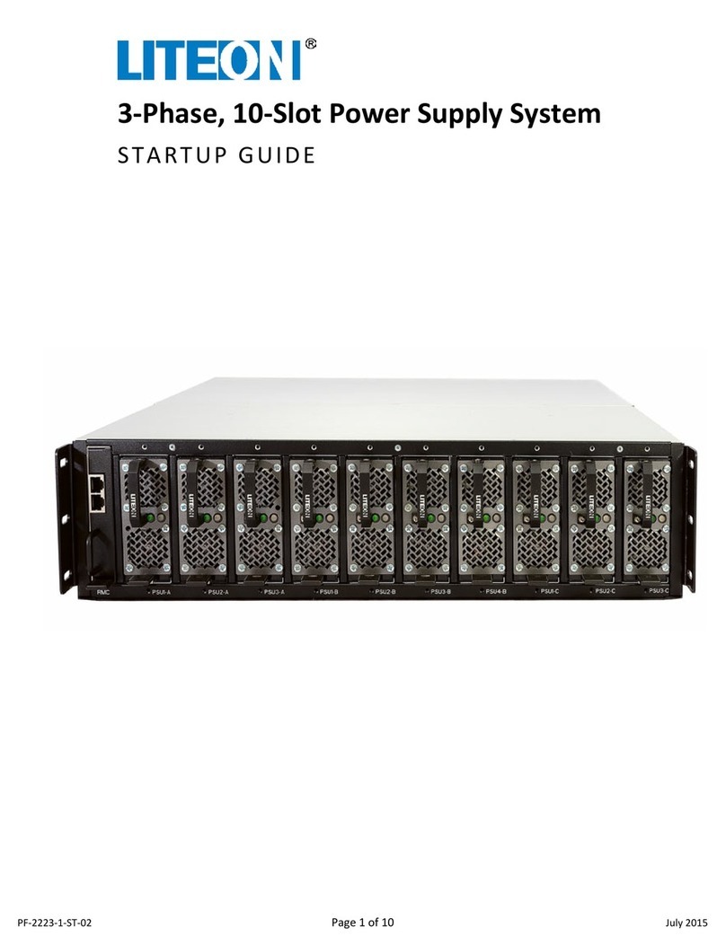 LiteOn PF-2123-2 Startup guide
