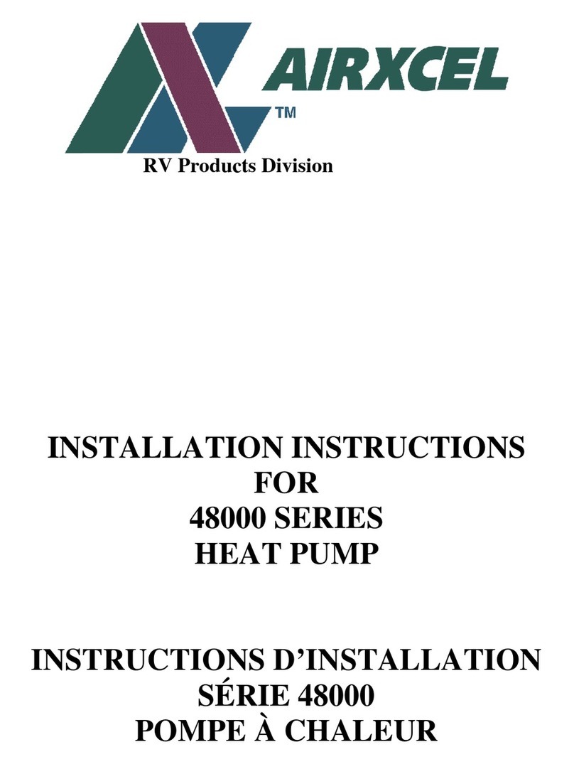 Airxcel 48000 Series User manual