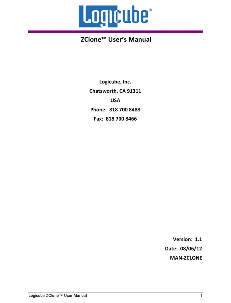 Logicube ZCLONE user manual