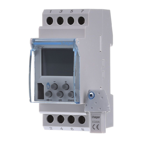 hager EG103E User manual