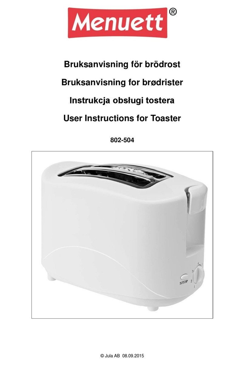 Menuett 802504 User manual