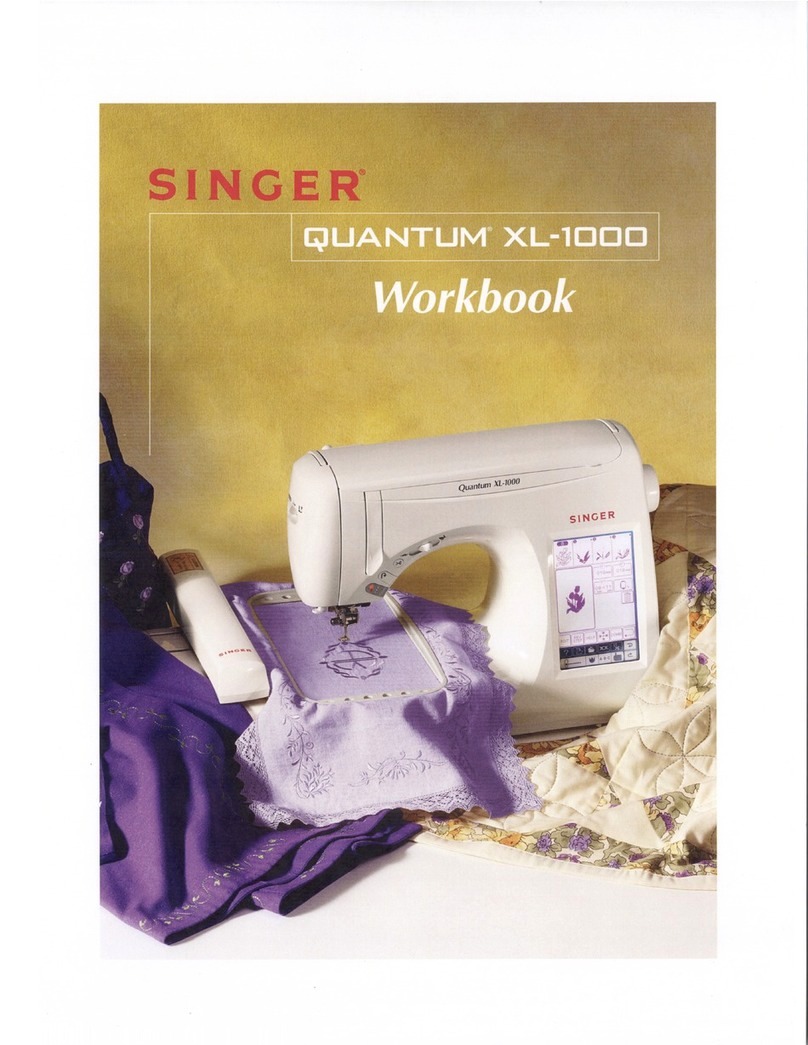 Singer XL-1000 Training guide