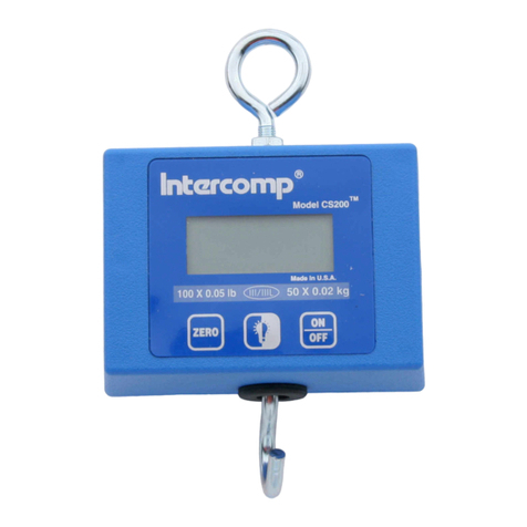 Intercomp CS200 User manual Intercomp CS200 User manual