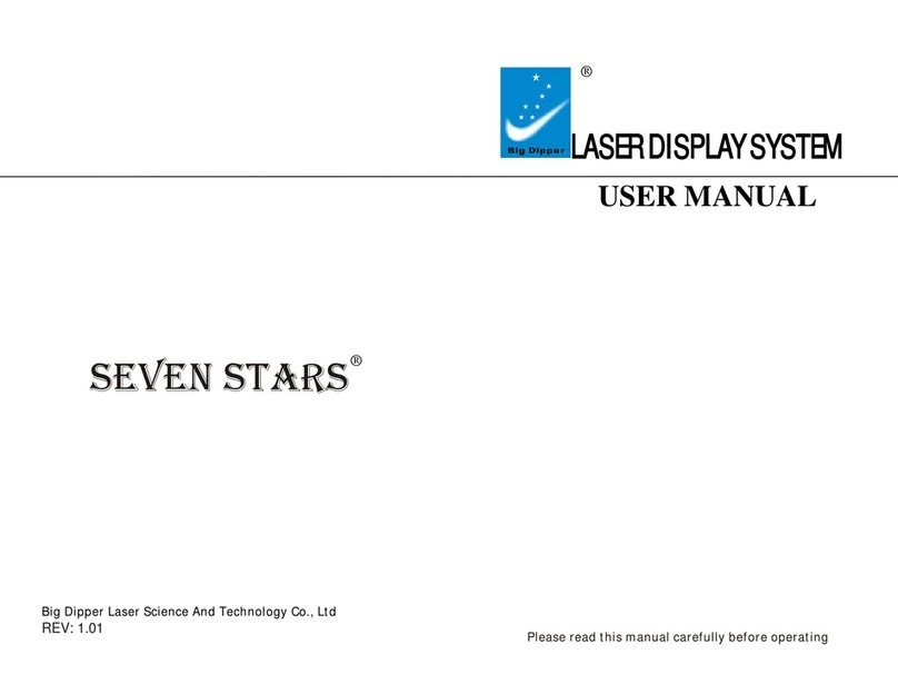 Big Dipper K006RG SEVEN STARS User manual