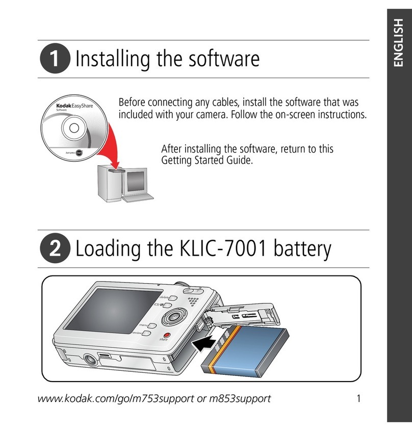Kodak KLIC-7001 User manual