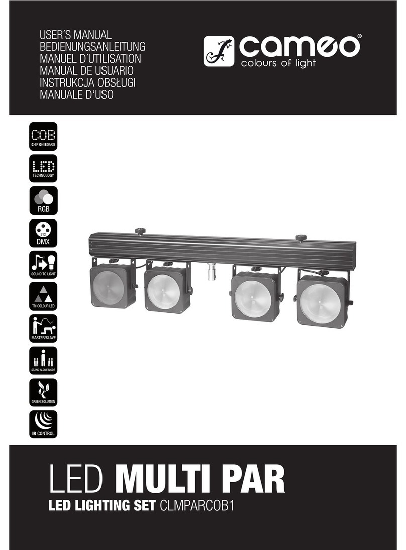 Cameo CLMPARCOB1 User manual