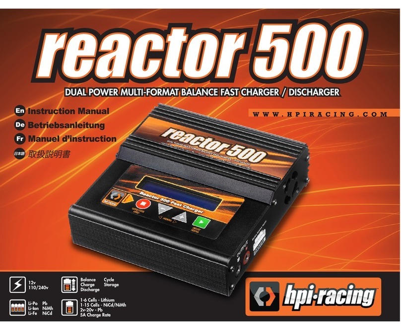 HPI Racing reactor 500 instruction manual