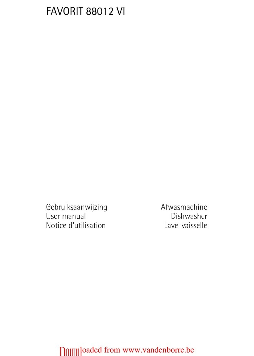AEG FAVORIT 88012 VI User manual
