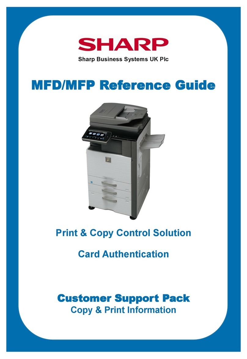 Sharp MX-C312 User manual