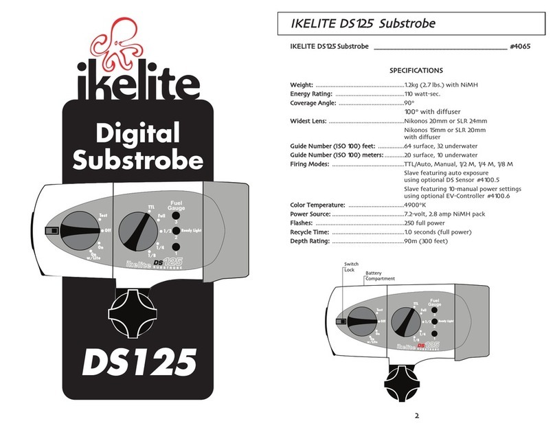 Ikelite DS-125 User manual