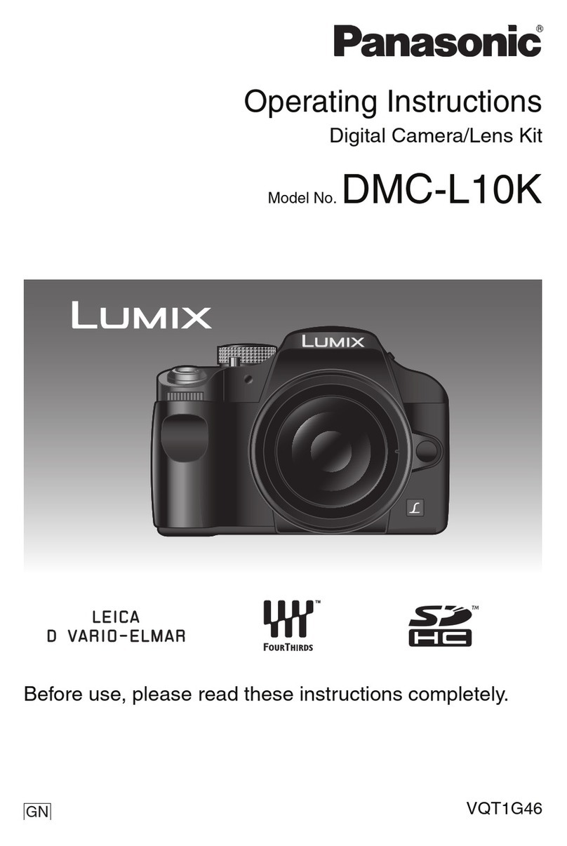 Panasonic DMC-L10K - Lumix Digital Camera SLR User manual