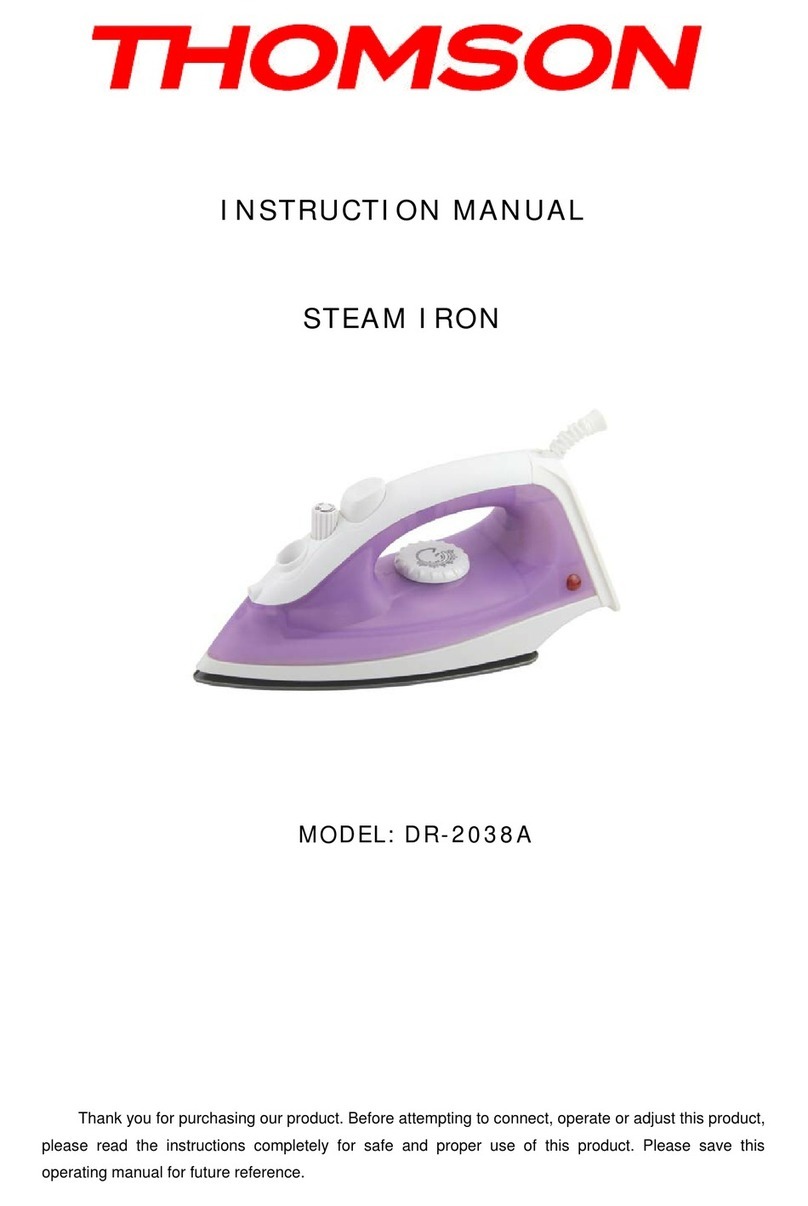 THOMSON DR-2038A instruction manual